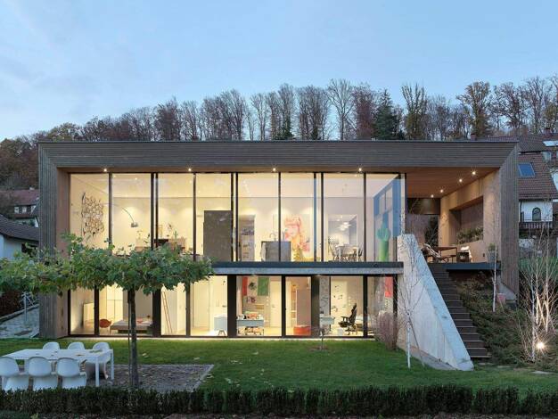 Villa zum Kauf 1.890.000 € 5,5 Zimmer 186 m² 1.218 m² Grundstück Ebersbach Ebersbach an der Fils 73061