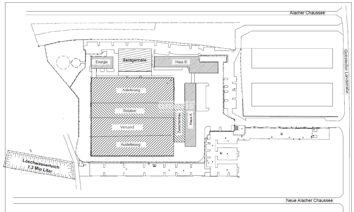 Lagerhalle zur Miete provisionsfrei 5.813 m²<br/>Lagerfläche ab 5.813 m²<br/>Teilbarkeit Bindersleben Erfurt 99092