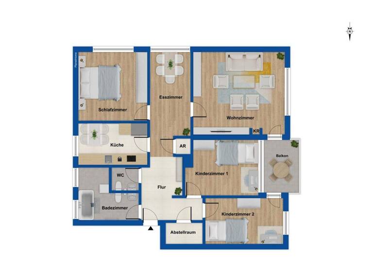 Wohnung zum Kauf 170.000 € 4 Zimmer 106 m² Neuende Wilhelmshaven 26389