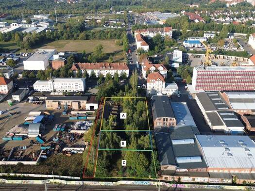 Grundstück zum Kauf provisionsfrei 858.000 € 2.640 m² Grundstück Zschortauer Straße 72 Eutritzsch Leipzig 04129