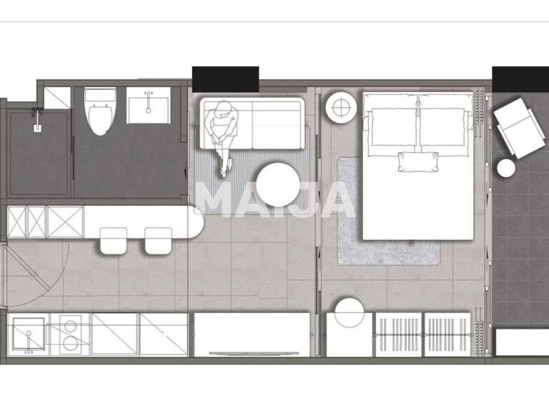 Studio zum Kauf 72.184 € 2 Zimmer 28 m² 2. Geschoss Wyndham Fantasea Chalong Mueang Phuket 83110