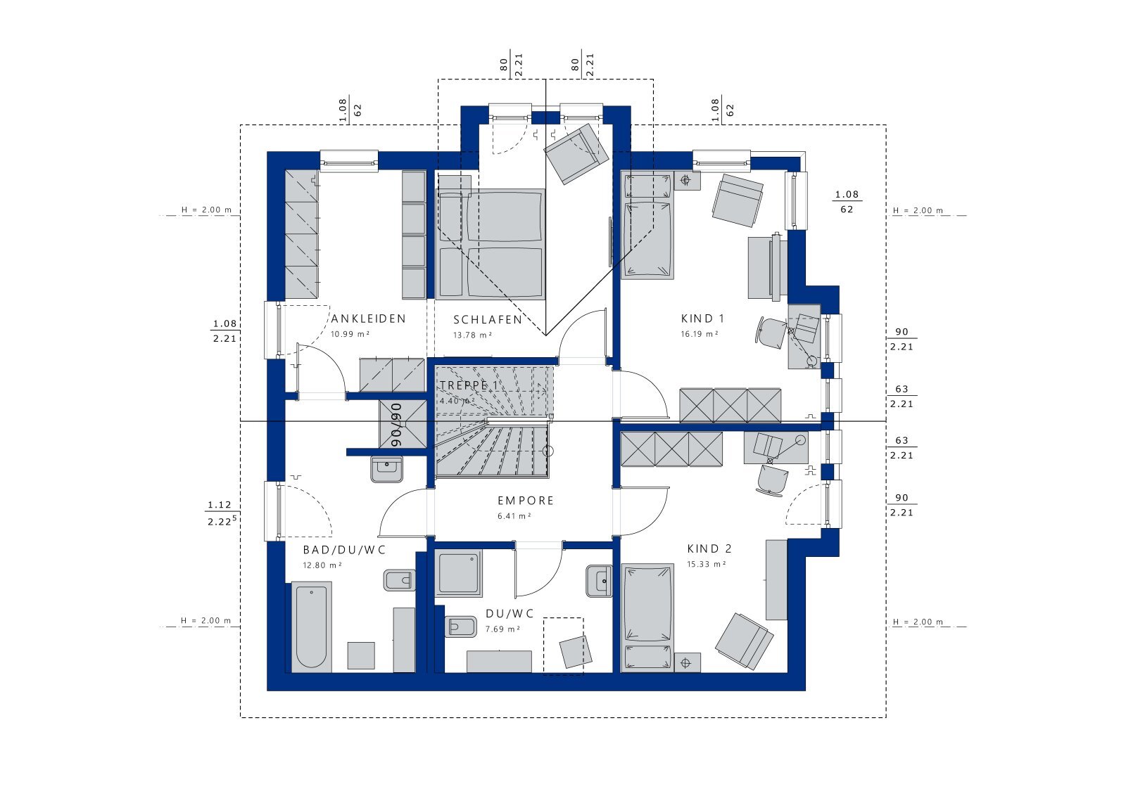 Einfamilienhaus zum Kauf 575.437 € 7 Zimmer 174 m²<br/>Wohnfläche 700 m²<br/>Grundstück Neubruchhausen Bassum 27211