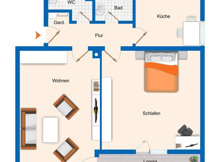 Wohnung zum Kauf 190.000 € 2 Zimmer 69 m²<br/>Wohnfläche Stein Immenstadt 87509