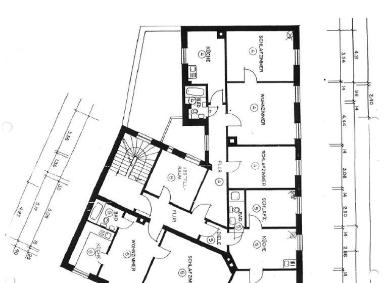 Gewerbeobjekt zum Kauf als Kapitalanlage geeignet 1.650.000 € 25 Zimmer 768 m² 310 m² Grundstück Jungbusch Mannheim 68159
