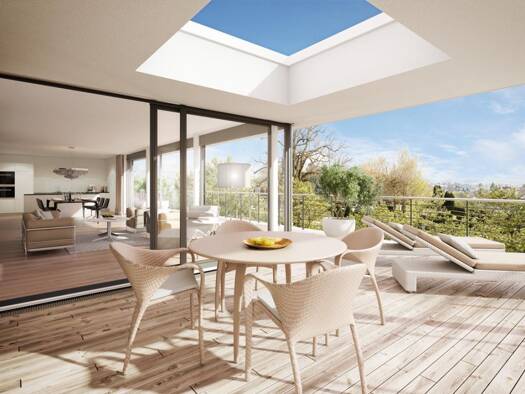 Penthouse zur Miete - Erstbezug 2.980 € 4,5 Zimmer 4. Geschoss Gailingen am Hochrhein 78262
