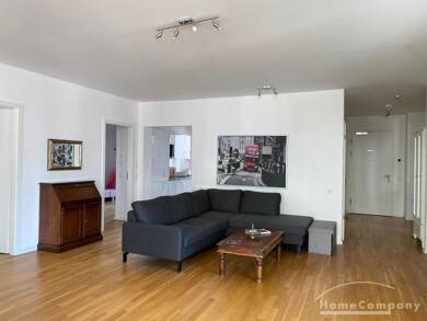 Wohnung zur Miete Wohnen auf Zeit 3.500 € 4 Zimmer 123 m² frei ab sofort Ostend Frankfurt am Main 60314