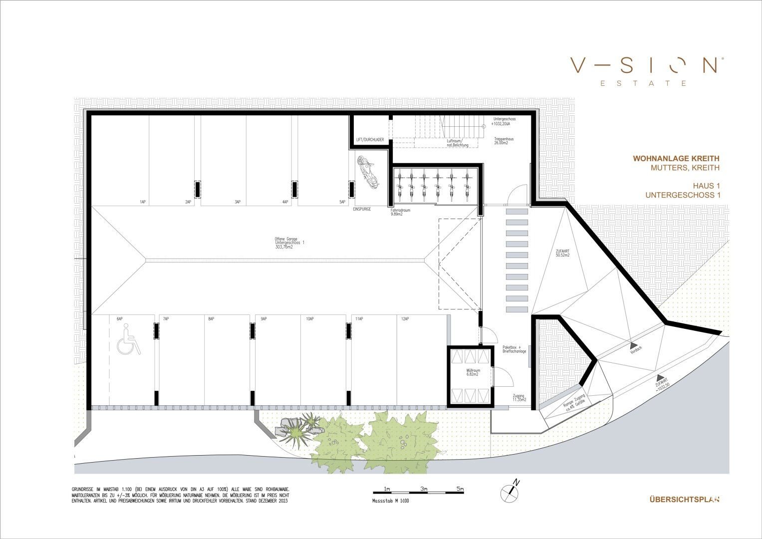 Wohnung zum Kauf 539.000 € 3 Zimmer 75,2 m²<br/>Wohnfläche Mutters 6162