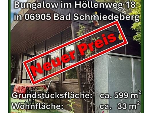 Grundstück zum Kauf 39.000 € 599 m² Grundstück Großwig Bad Schmiedeberg 06905
