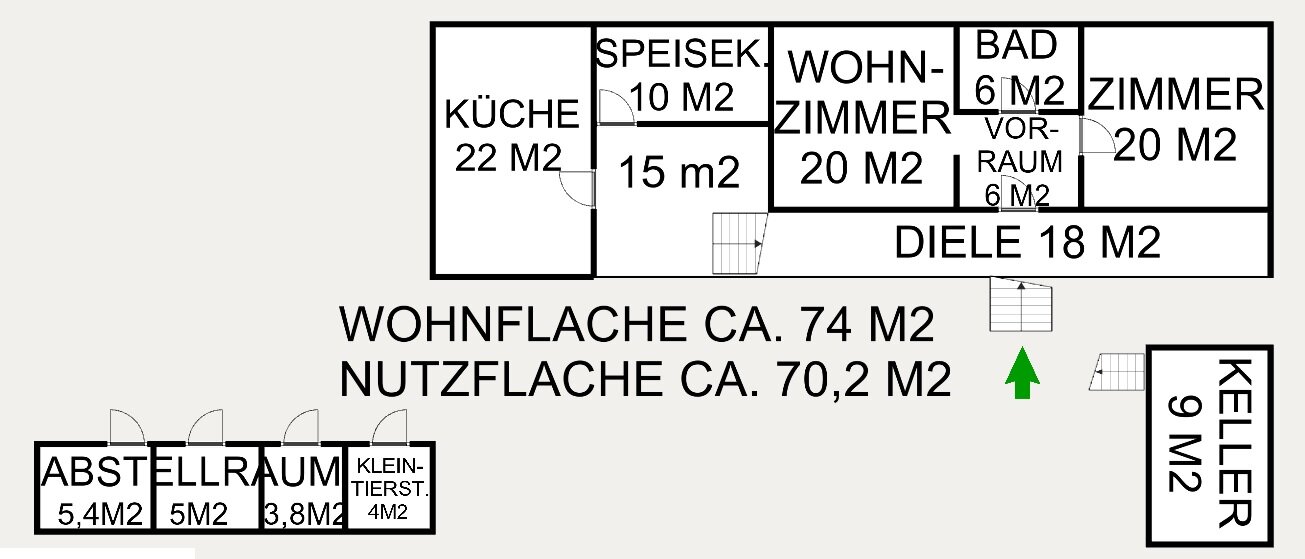 Haus zum Kauf 85.000 € 2 Zimmer 74 m²<br/>Wohnfläche 1.827 m²<br/>Grundstück Drágszél 6342