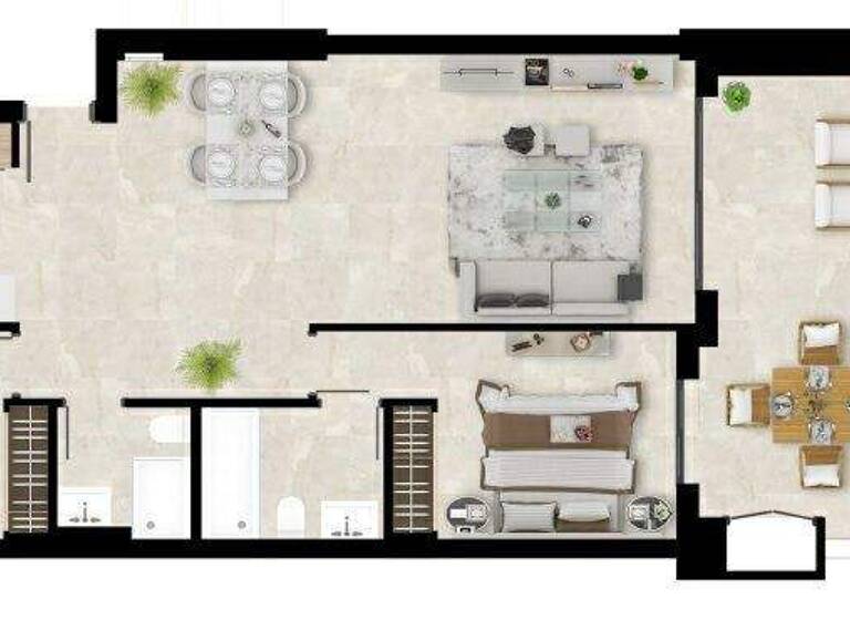 Wohnung zum Kauf 387.500 € 83 m² Casares, Málaga