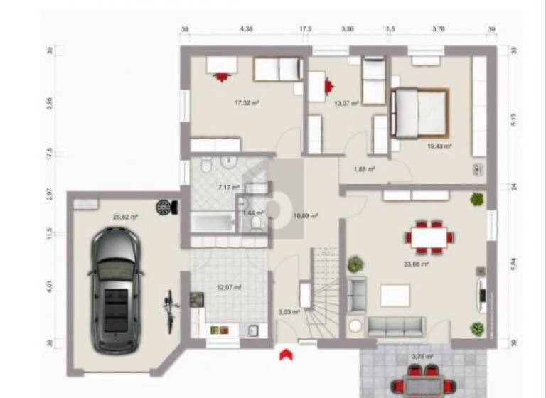 Mehrfamilienhaus zum Kauf 499.000 € 15 Zimmer 322 m² 485 m² Grundstück Reislingen Wolfsburg 38446