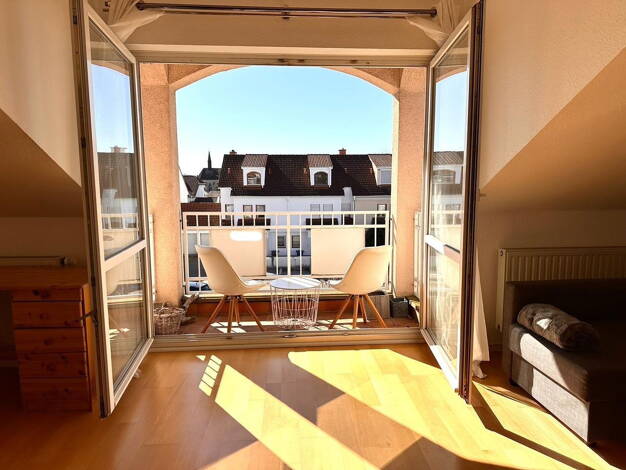 Wohnung zur Miete 720 € 2 Zimmer 60 m² Dachgeschoss, 2. Geschoss frei ab 01.08.2025 Gernsheim Gernsheim 64579