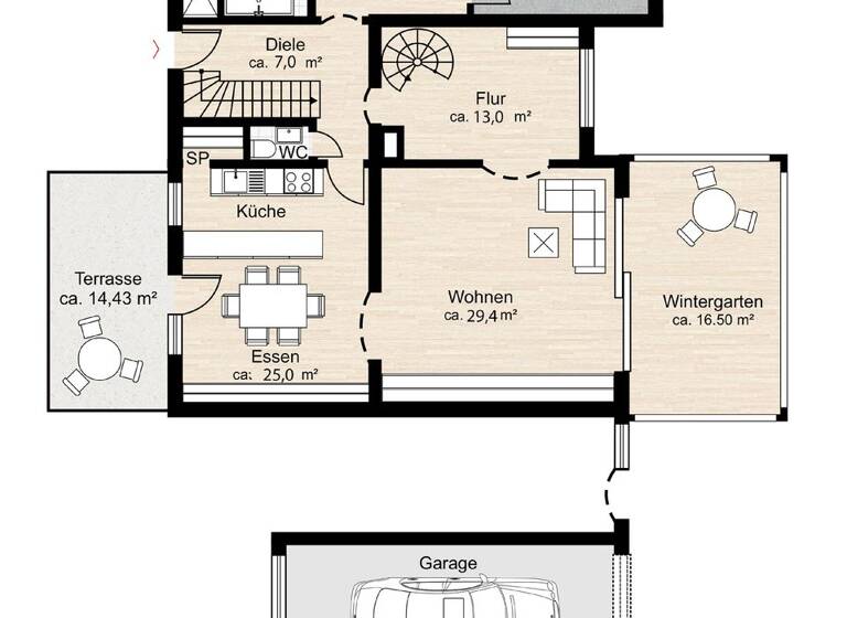 Einfamilienhaus zum Kauf 749.000 € 7 Zimmer 274 m² 662 m² Grundstück Efringen-Kirchen 79588