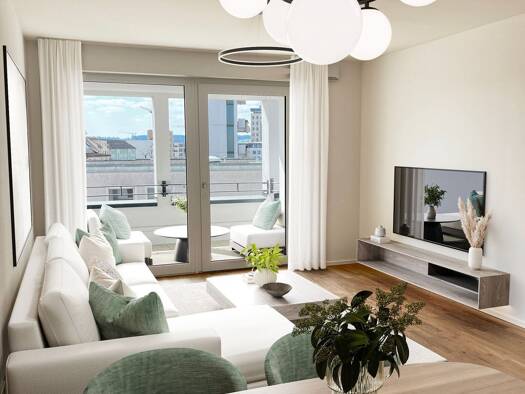 Wohnung zur Miete 1.300 € 2 Zimmer 57 m² 2. Geschoss frei ab 01.12.2026 Frauenstraße 124 Mitte Ulm 89073