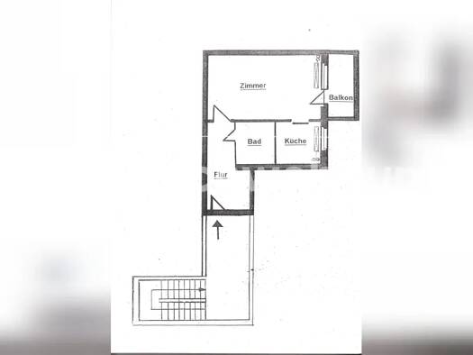 Studio zur Miete Tauschwohnung 400 € 1 Zimmer 40 m² 2. Geschoss Kirchsteigfeld Potsdam 14480