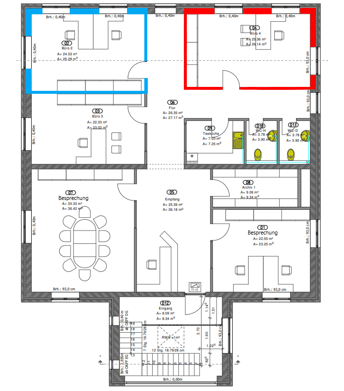 Bürofläche zur Miete provisionsfrei 1.000 € 1 Zimmer Weding Handewitt 24976