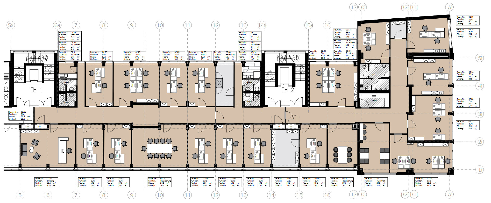 Bürofläche zur Miete provisionsfrei 1.390 € 32 m²<br/>Bürofläche Nordstraße Zentrum - Nord Leipzig 04105