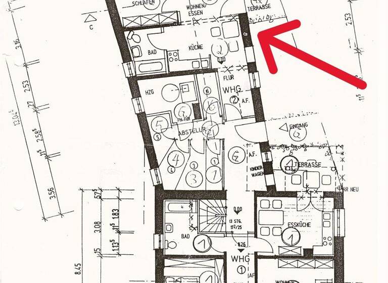 Wohnung zum Kauf 2 Zimmer 45 m² Geschoss EG/2 frei ab sofort Kapellenplatz 6 Ebermannstadt 91320