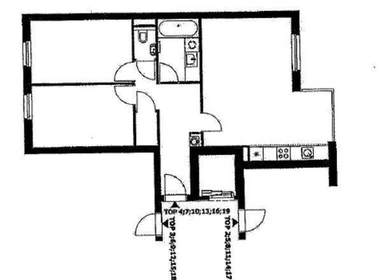 Wohnung zur Miete 1.154 € 3 Zimmer 67,8 m² frei ab sofort Wien 1090