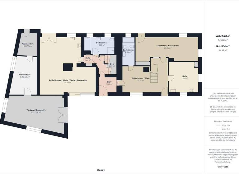 Mehrfamilienhaus zum Kauf 800.000 € 7 Zimmer 290,2 m² 1.256 m² Grundstück Walsdorf 96194