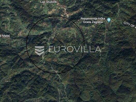 Acker-/Waldstück zum Kauf 52.000 € Laz Bistrički Gornja Stubica 49245