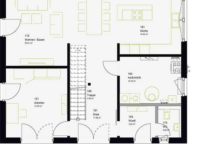 Einfamilienhaus zum Kauf - Erstbezug provisionsfrei 450.000 € 6 Zimmer 182 m² 500 m² Grundstück Böhlen 04564