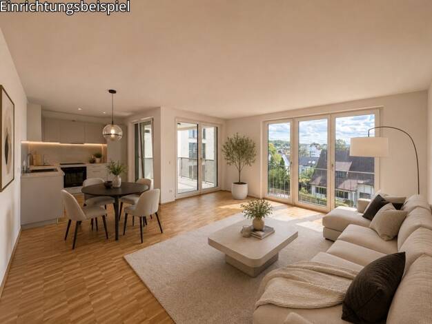 Wohnung zur Miete - Erstbezug 1.537 € 3 Zimmer 80,5 m² 4. Geschoss Leonberg Leonberg 71229