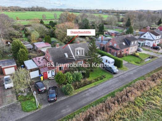 Einfamilienhaus zum Kauf 109.900 € 4 Zimmer 90 m² 1.560 m² Grundstück Conrebbersweg Emden 26721