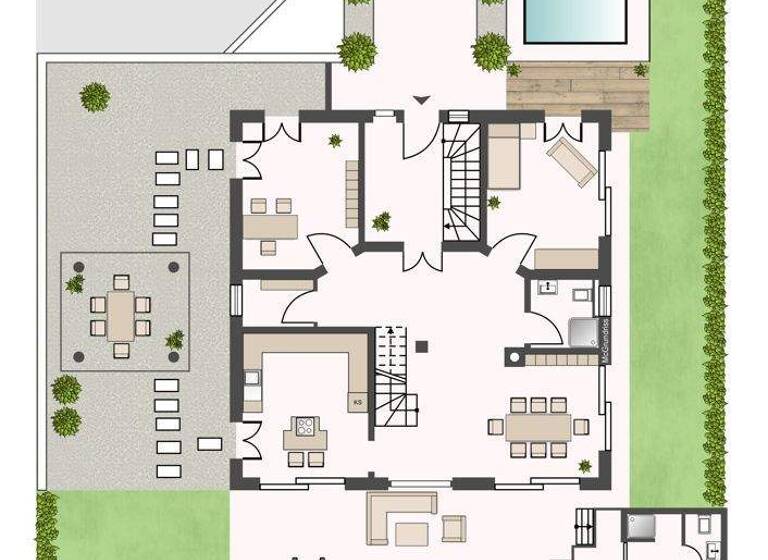 Villa zum Kauf 1.850.000 € 5 Zimmer 200 m² 1.002 m² Grundstück Krumbach 86381