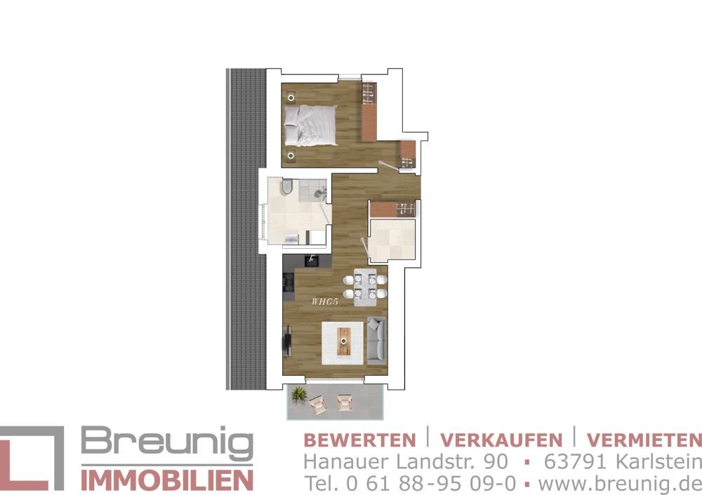 Wohnung zur Miete 750 € 2 Zimmer 59 m²<br/>Wohnfläche 01.03.2025<br/>Verfügbarkeit Dettingen Karlstein am Main / Dettingen 63791