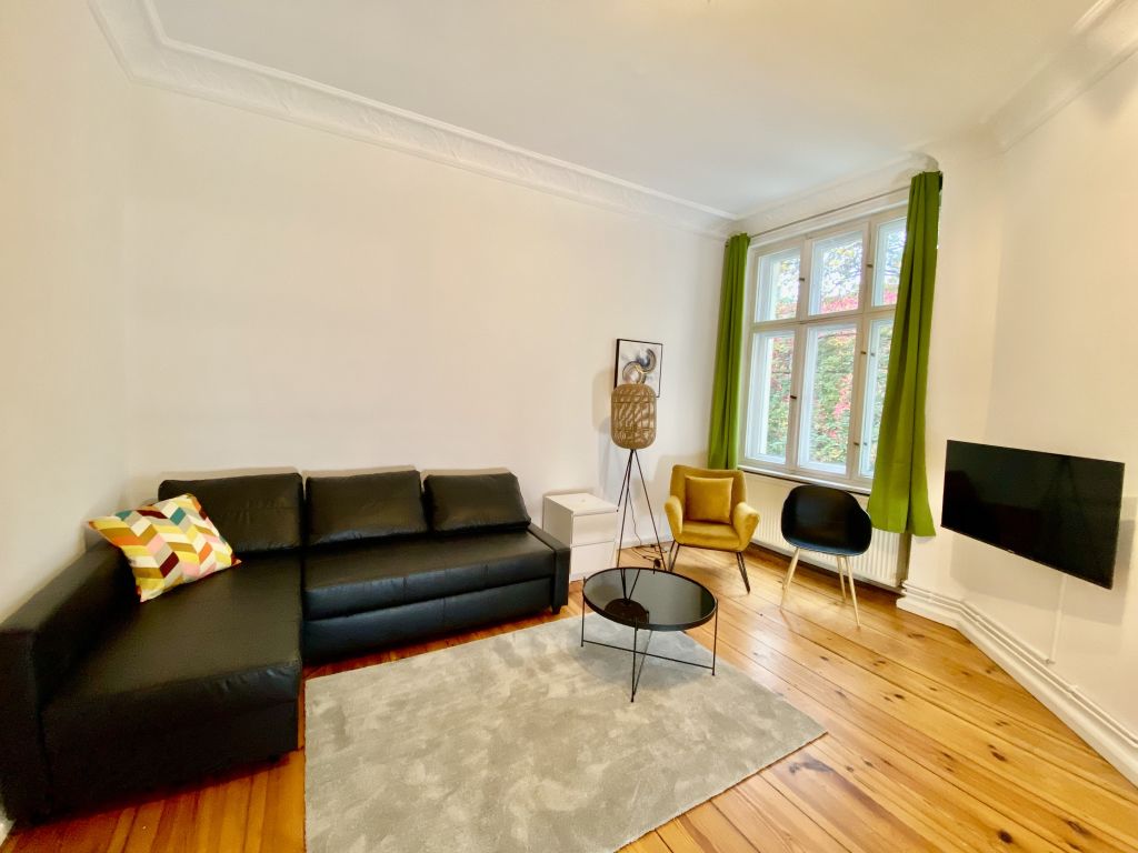 Wohnung zur Miete Wohnen auf Zeit 2.750 € 2 Zimmer 75 m²<br/>Wohnfläche 07.05.2025<br/>Verfügbarkeit Ebertystraße Friedrichshain Berlin 10249