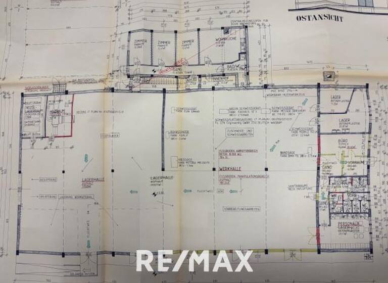 Produktionshalle zur Miete 3.352 € 838 m² Lagerfläche Markt St. Martin 7341