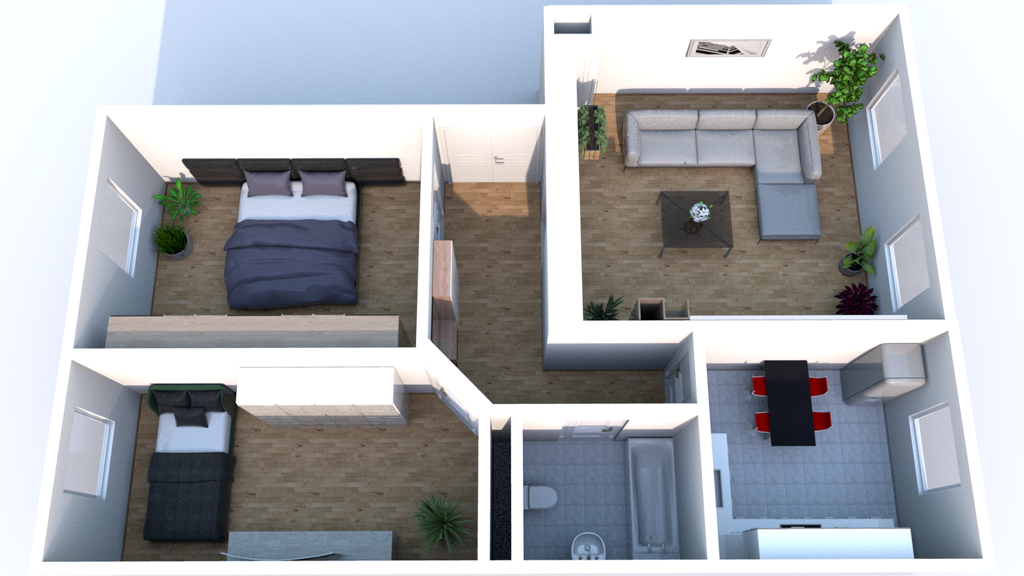 Wohnung zur Miete 435 € 3 Zimmer 79 m² EG frei ab sofort Uferstr. 6 Döbeln 04720