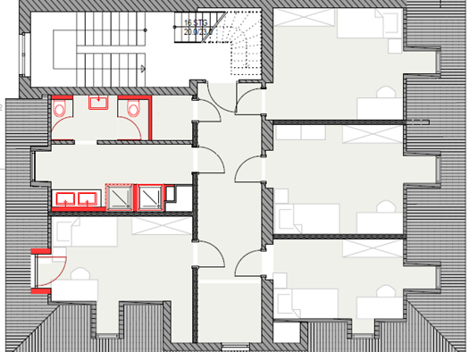 Wohnung zur Miete 1.148 € 4 Zimmer 95,9 m² 3. Geschoss frei ab sofort Iderhoffstraße 4 Krämpfervorstadt Erfurt 99085