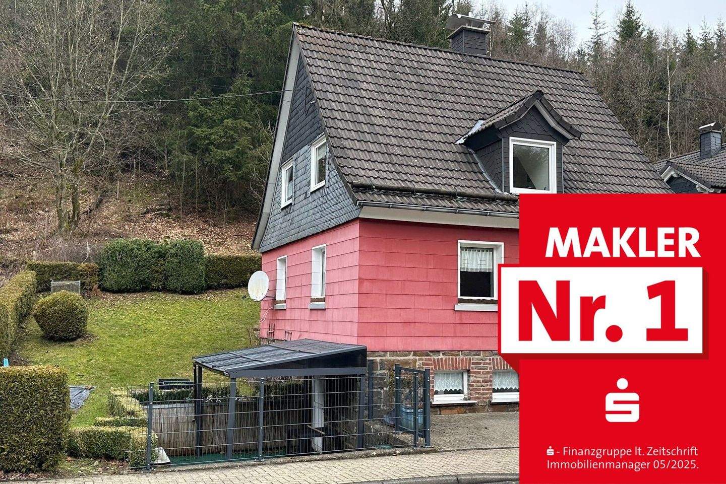 Immobilie in Bad Laasphe - Charmantes Einfamilienhaus mit Garten - Bild 0
