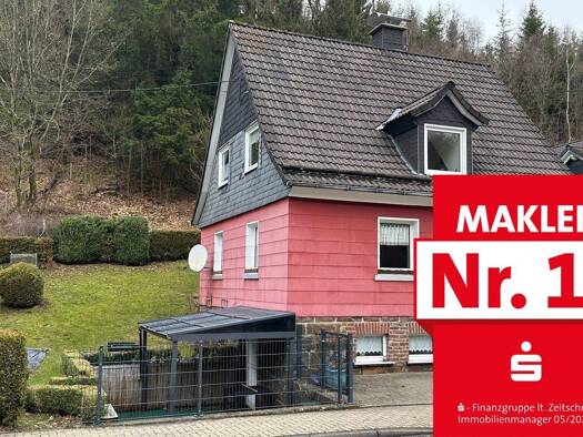 Einfamilienhaus zum Kauf 139.000 € 4 Zimmer 103 m² 448 m² Grundstück Volkholz Bad Laasphe 57334
