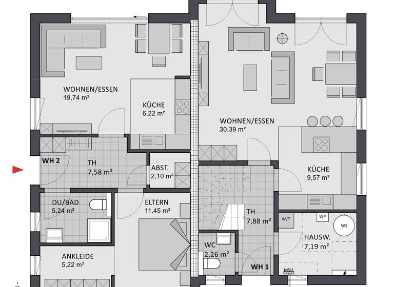 Haus zum Kauf provisionsfrei 520.000 € 7 Zimmer 210 m² 600 m² Grundstück Oelde 59302