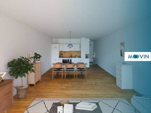 Wohnung zur Miete 695 € 1 Zimmer 54,7 m² 1. Geschoss frei ab 01.02.2026 Schülestraße 69 Innenstadt Heidenheim 89522