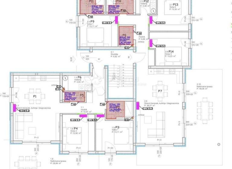 Wohnung zum Kauf 339.000 € 3 Zimmer 113 m² Tribunj