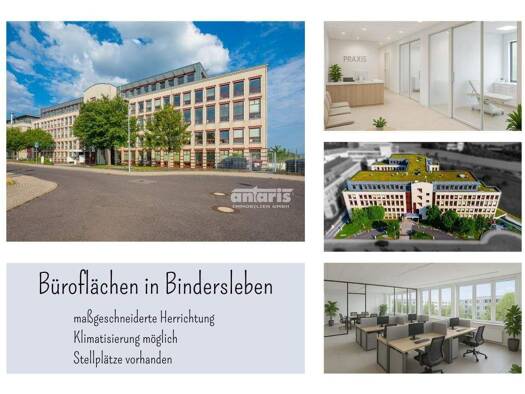 Bürofläche zur Miete provisionsfrei 9,50 € 456 m² Bürofläche teilbar ab 456 m² Bindersleben Erfurt 99092