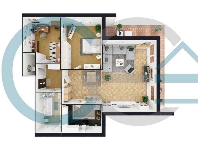 Wohnung zum Kauf 175.000 € 3 Zimmer 94 m² 1. Geschoss Nienburg Nienburg (Weser) 31582