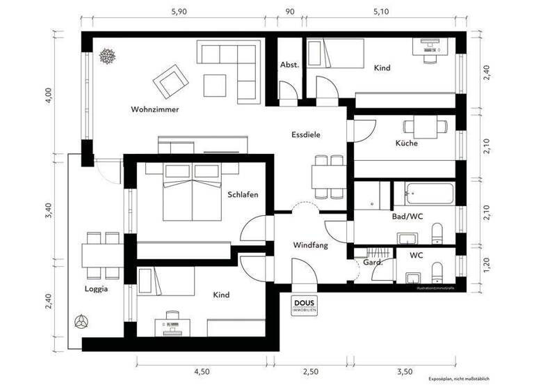 Wohnanlage zum Kauf als Kapitalanlage geeignet 220.000 € 4 Zimmer 111 m² Weststadt Lüneburg 21339