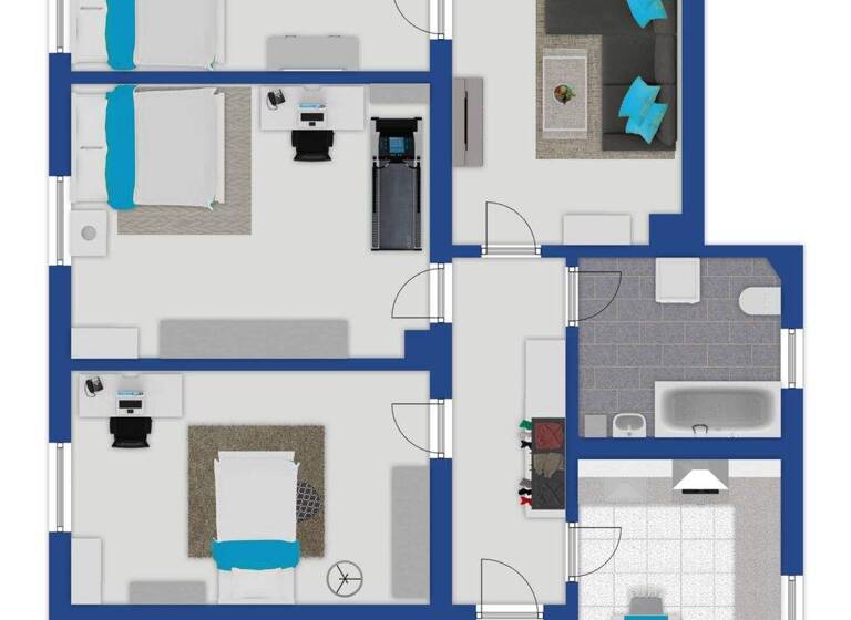 WG-Zimmer zum Kauf 169.000 € 4 Zimmer 80 m² Schwabach 91126