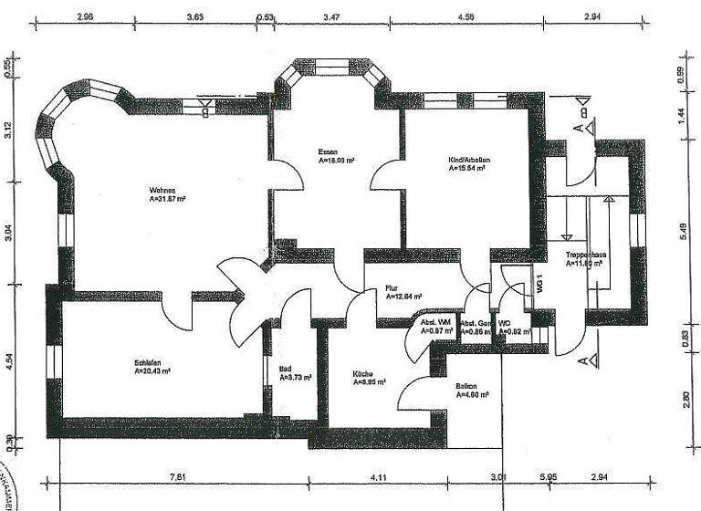 Mehrfamilienhaus zum Kauf als Kapitalanlage geeignet 435.000 € 343 m² 312 m² Grundstück Graf-Stauffenberg-Straße 21 Naumburg Naumburg (Saale) 06618