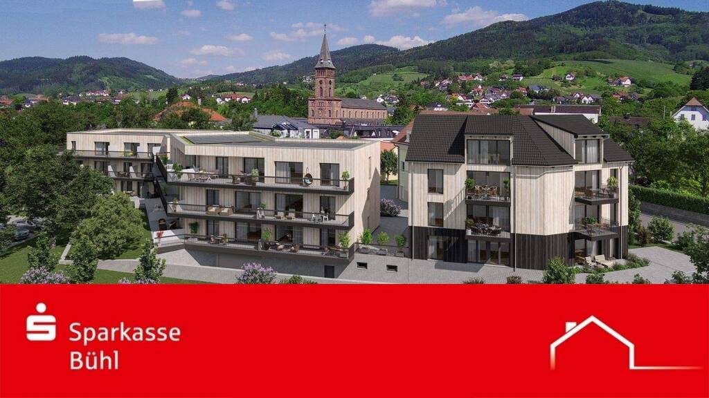 Wohnung zum Kauf provisionsfrei 294.000 € 2 Zimmer 54,9 m² Hauptstraße 82-84 Lauf 77886