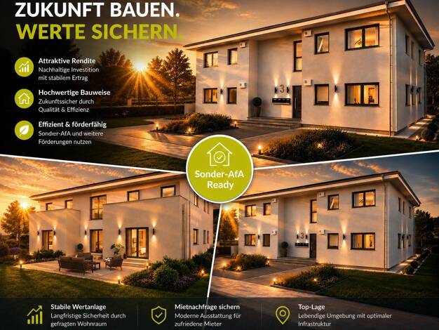 Mehrfamilienhaus zum Kauf - Erstbezug 805.599 € 10 Zimmer 376 m² 1.066 m² Grundstück Gröningen Gröningen 39397