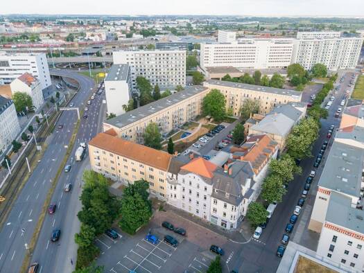 Wohnung zur Miete 476 € 2 Zimmer 47,5 m² 2. Geschoss Rudolf-Breitscheid-Str. 14 Innenstadt Halle 06110