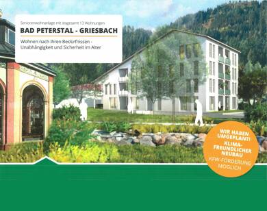 Wohnung zum Kauf provisionsfrei 278.546 € 2 Zimmer 69 m² Bad Peterstal Bad Peterstal-Griesbach 77740