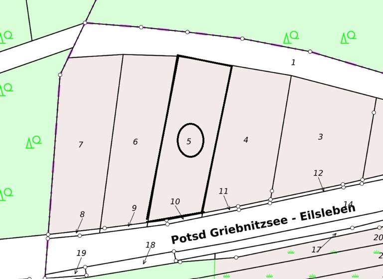 Grundstück zum Kauf 49.000 € 738,2 m² Grundstück Lellichower Allee 5 Lellichow Kyritz, OT Lellichow 16866