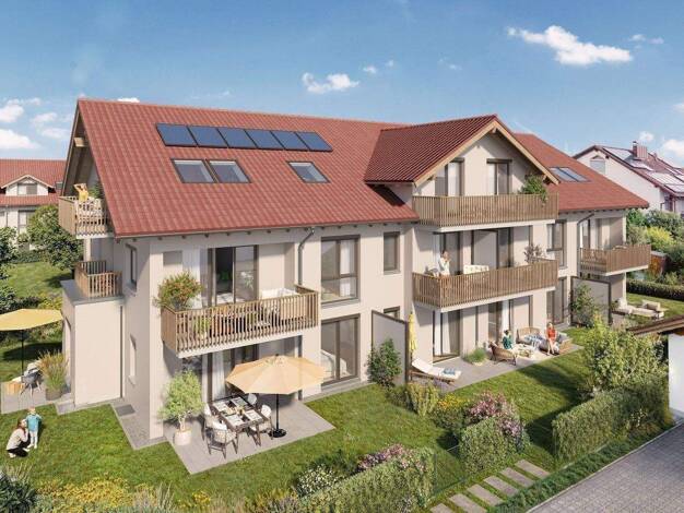 Wohnung zum Kauf - Erstbezug provisionsfrei 499.000 € 2 Zimmer 53,4 m² 3 Geschosse frei ab 01.01.2029 Schützenstraße 13 Sauerlach Sauerlach 82054